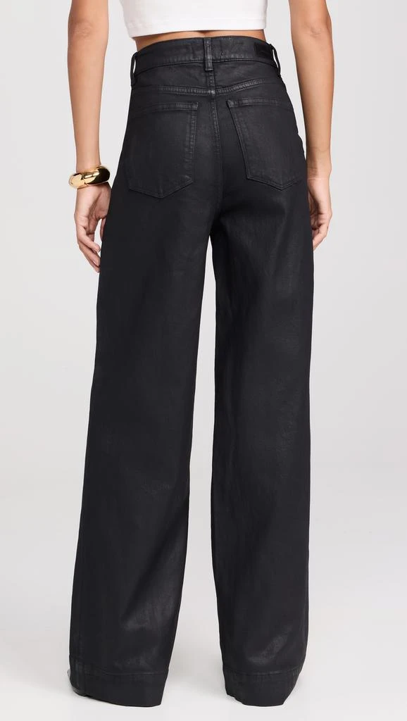 DL1961 Hepburn Wide Leg High Rise Coated Jeans 2