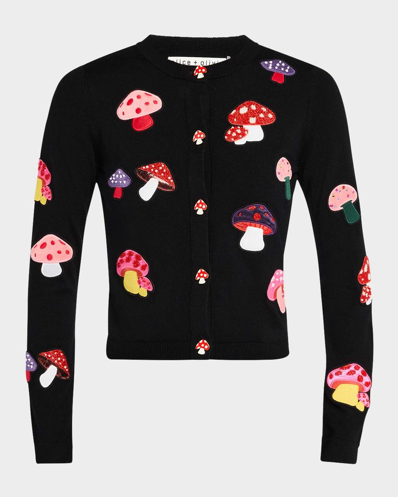 Alice + Olivia Ruthy Mushroom Cardigan