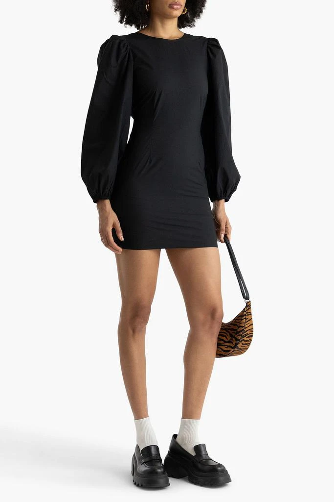 Ganni Cotton-poplin mini dress 2