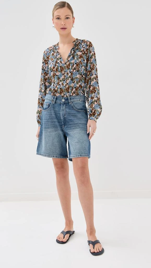 DL1961 Taylor Ultra High Rise Denim Shorts 10