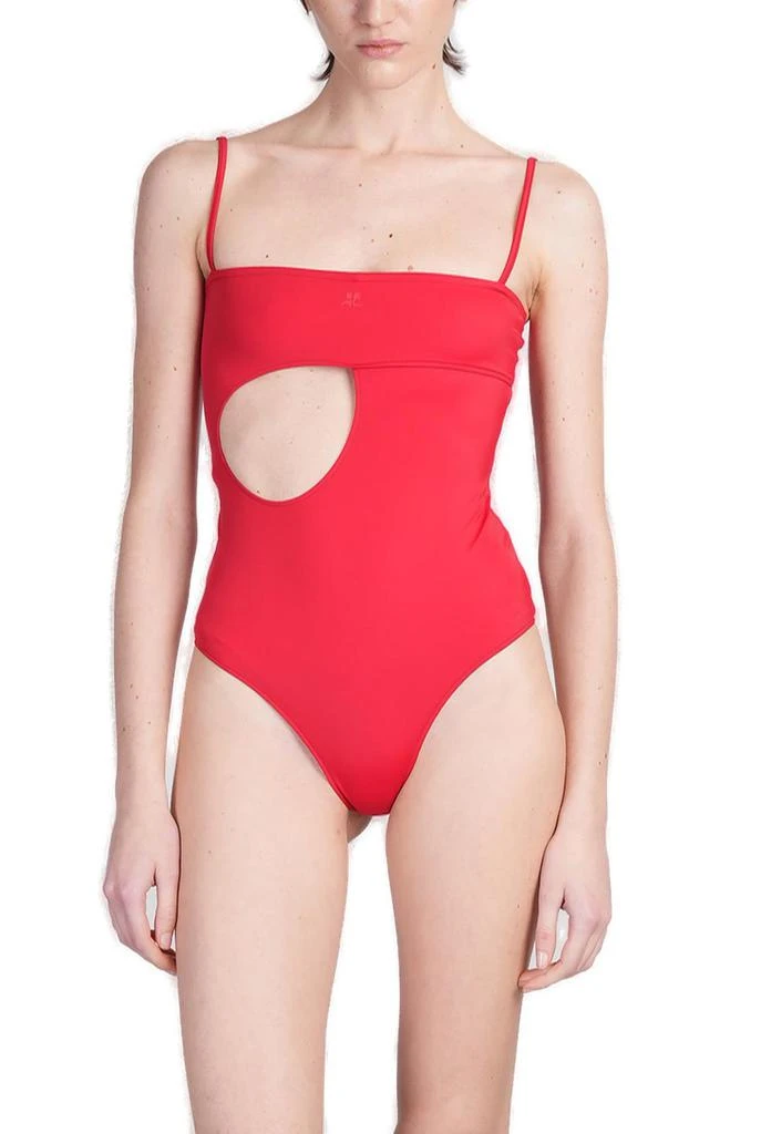 Courrèges Courrèges Cut-Out Detailed Swimsuit 1