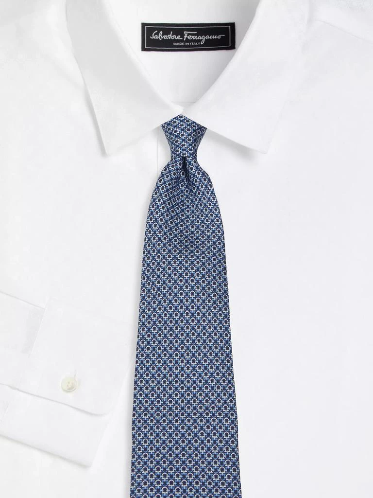 Salvatore Ferragamo Gancini Silk Tie 2