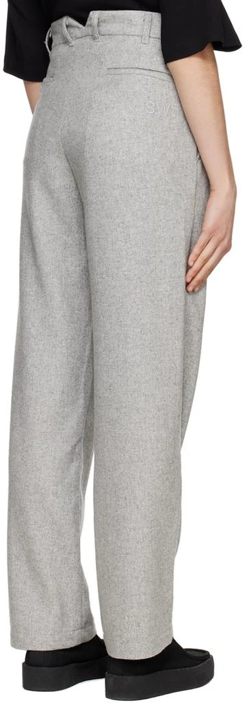 Saintwoods Gray Patch Trousers 3