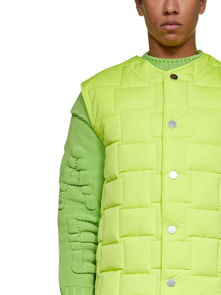 Bottega Veneta Bottega Veneta Buttoned V-Neck Padded Vest 6