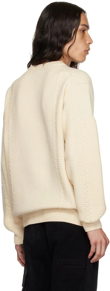 We11done Off-White Square Patch Sweater 3