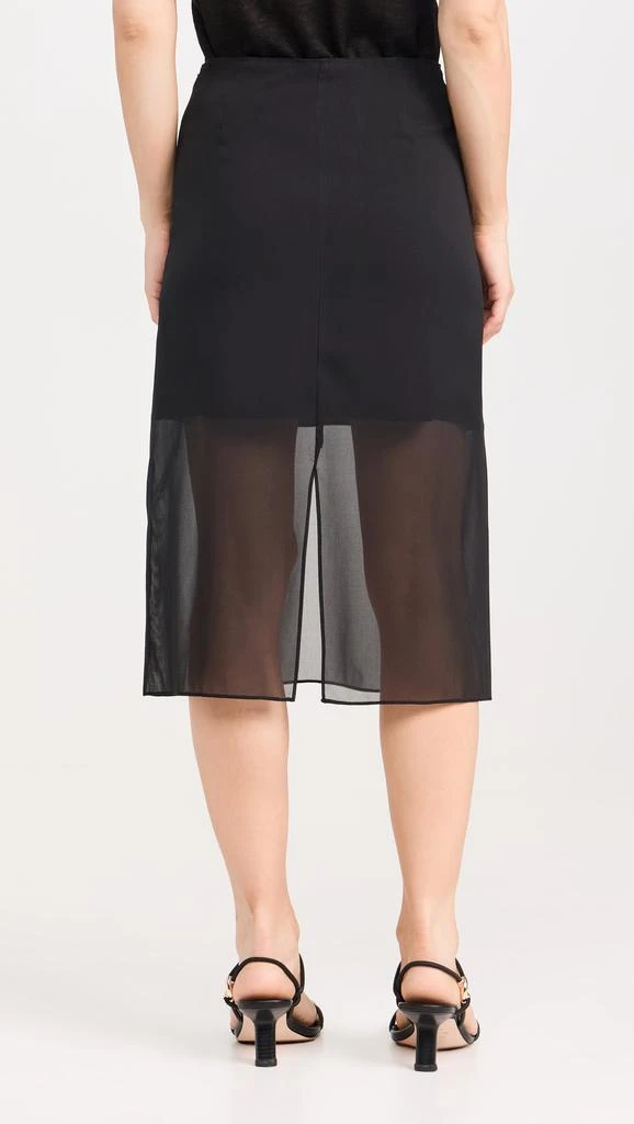 Vince Sheer Pencil Skirt 3