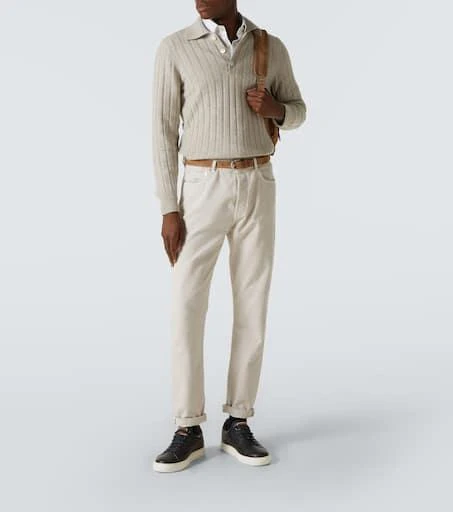 Brunello Cucinelli Leather low-top sneakers 2