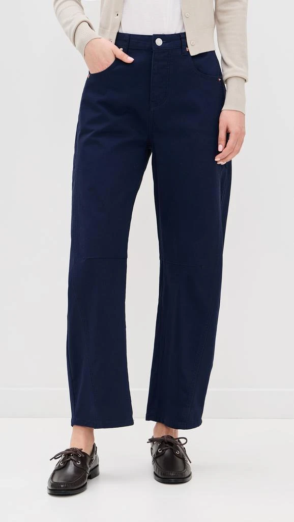 PARKE Cotton Twill Horseshoe Pants 1