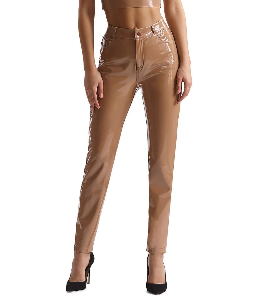 Commando Faux Patent Leather Five-Pocket Pants SLG72 1