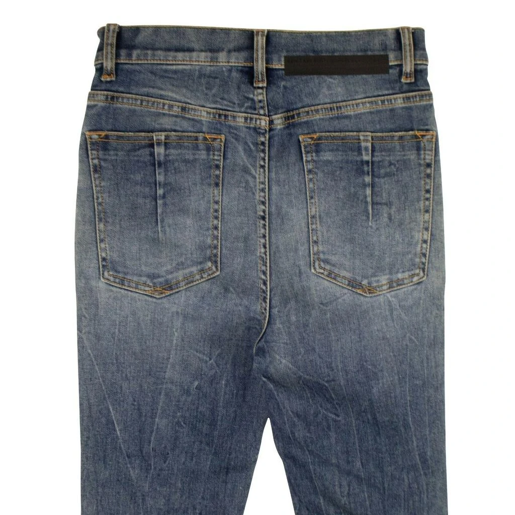 Unravel Project Triple Zip Skinny Fit Jeans - Blue 4
