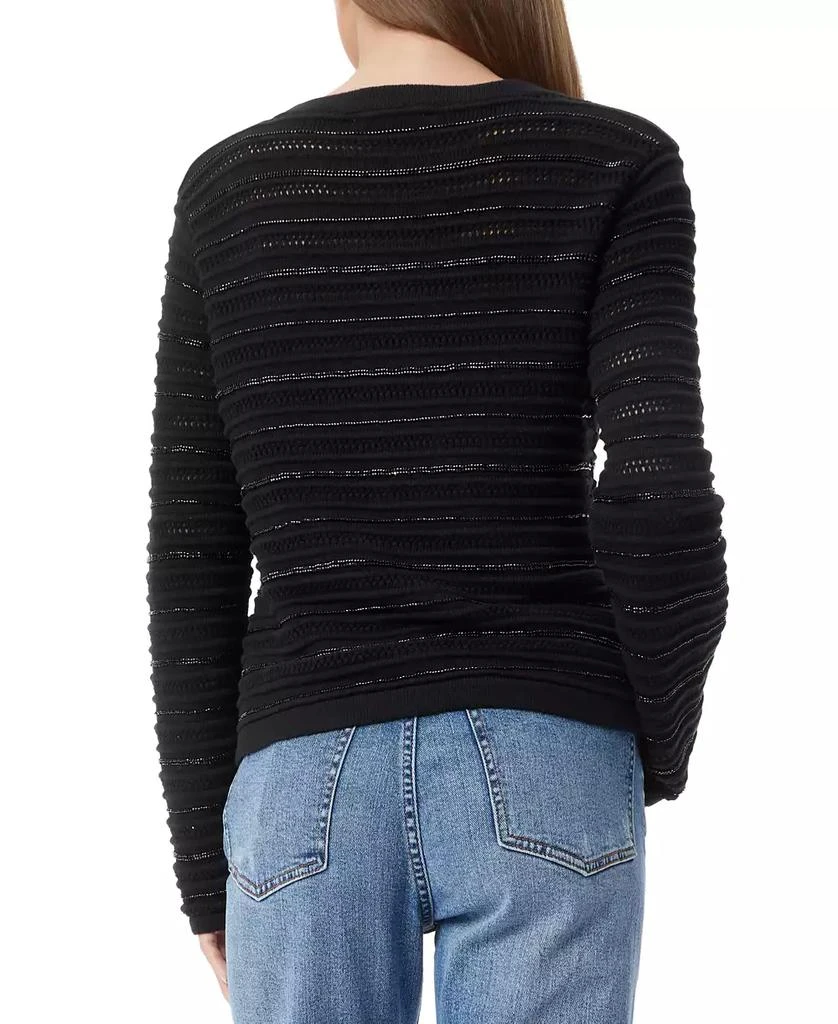Sam Edelman Women's Ramona Cotton Lightweight Beaded Cardigan Jacket 2