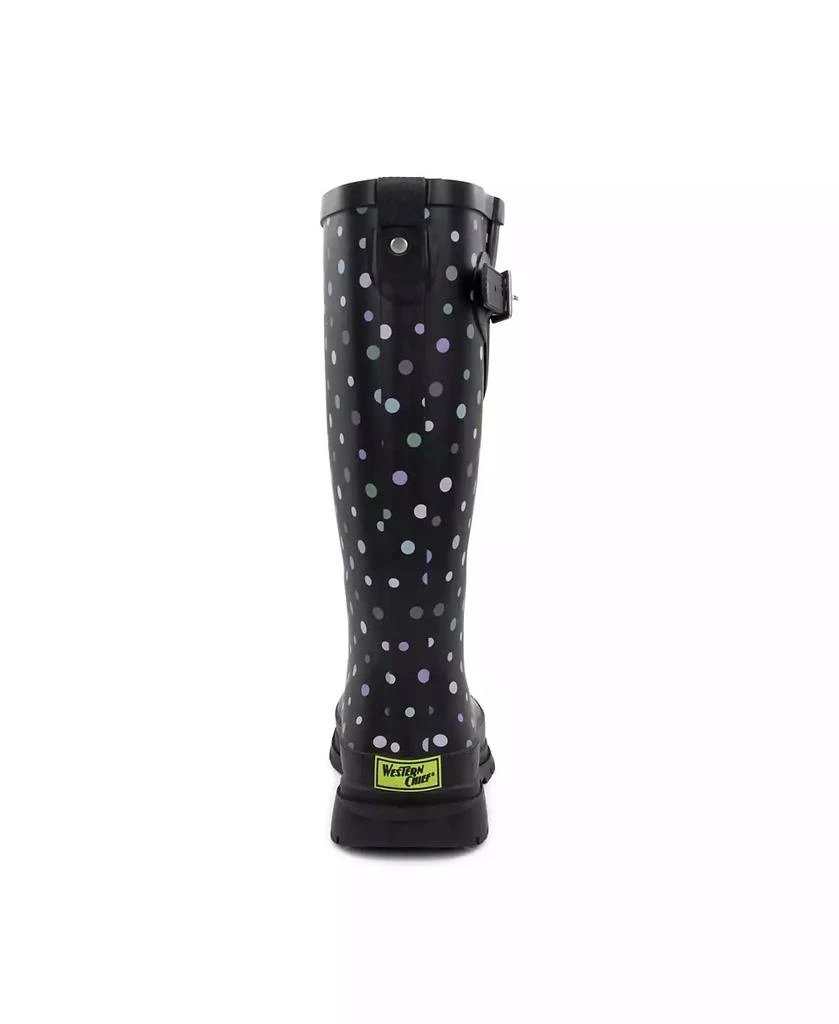 Western Chief Womens Ditsy Dot Tall Rain Boot 2