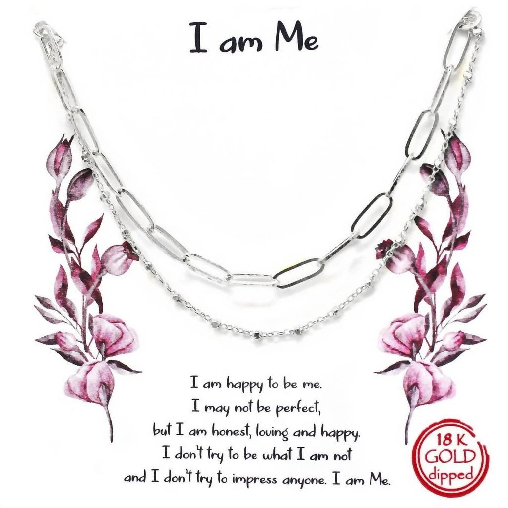 Southern Seoul Southern Seoul - Women
s I Am Me Layered Necklace Set