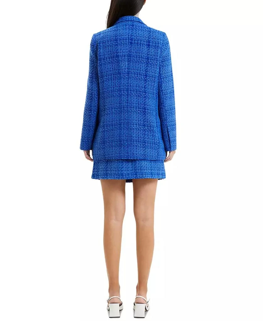 French Connection Women's Azzura Long-Sleeve Tweed Double-Breasted Blazer 2