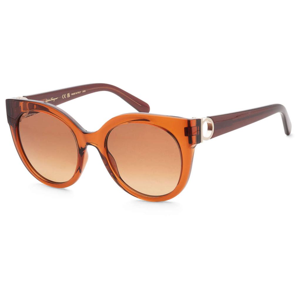 Salvatore Ferragamo Ferragamo Women's Brown Square Sunglasses