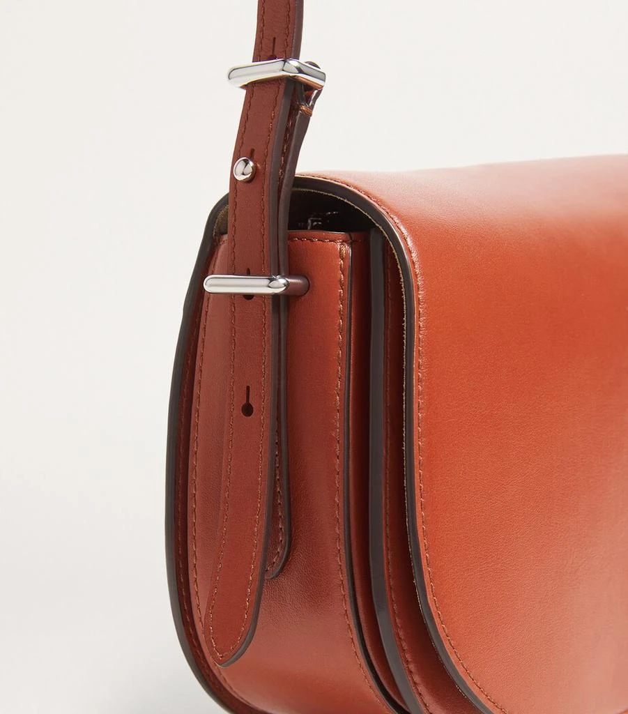 Ralph Lauren Medium Leather Polo ID Saddle Bag 6
