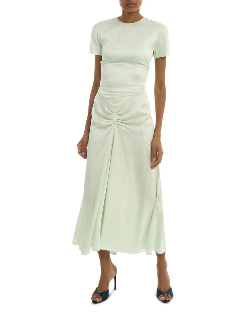 Victoria Beckham Gathered T-Shirt Midi Dress 5