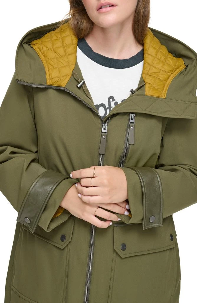 Andrew Marc Water Resistant Hooded Jacket 3