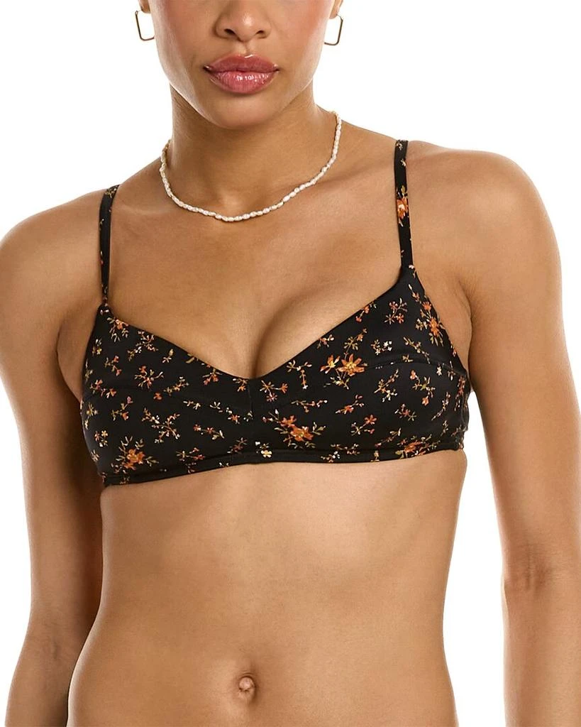 Madewell Ora Seamed Bikini Top 1