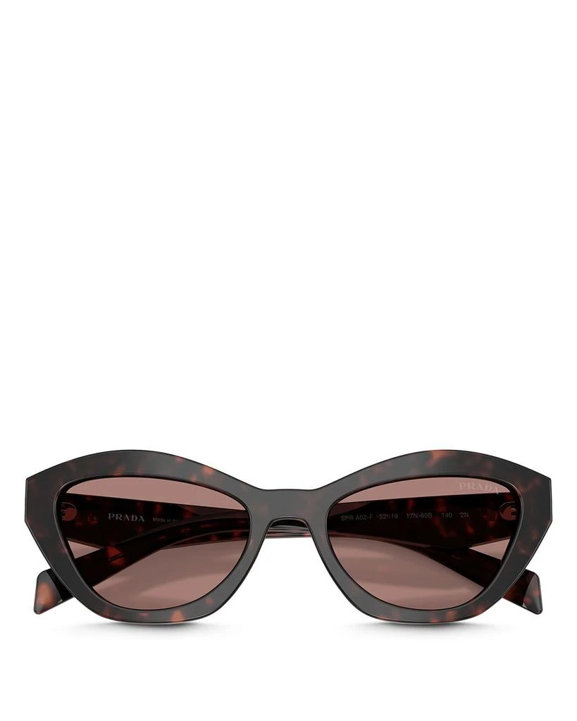 Prada PR A02SF Butterfly Sunglasses, 55mm 5