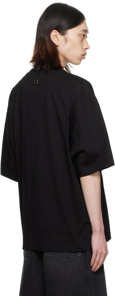 Wooyoungmi Black Embroidered T-Shirt 3