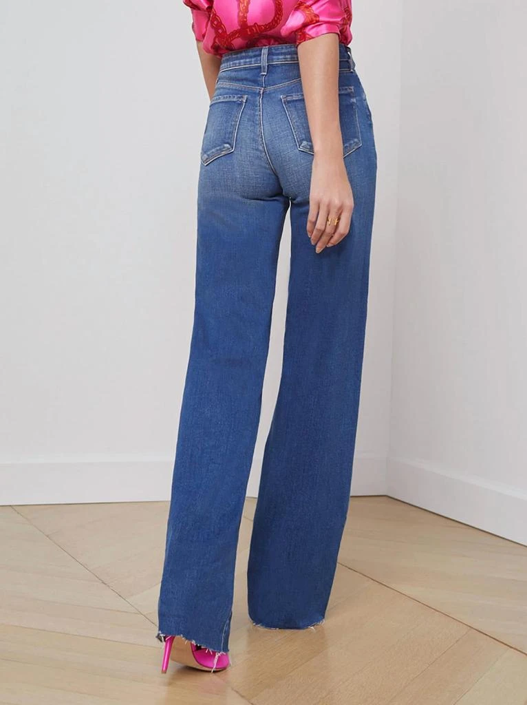 L'Agence L'Agence - Scottie High Rise Wide Leg Jean 2
