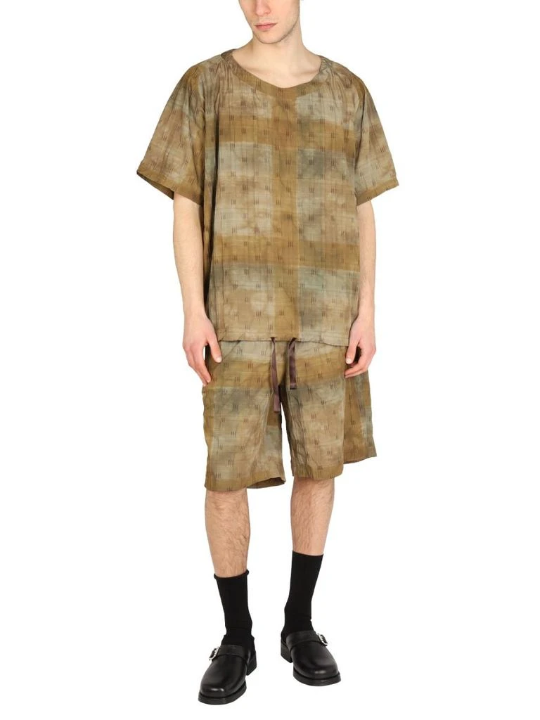 Needles Needles Motif Printed Boxy Fit T-Shirt 3