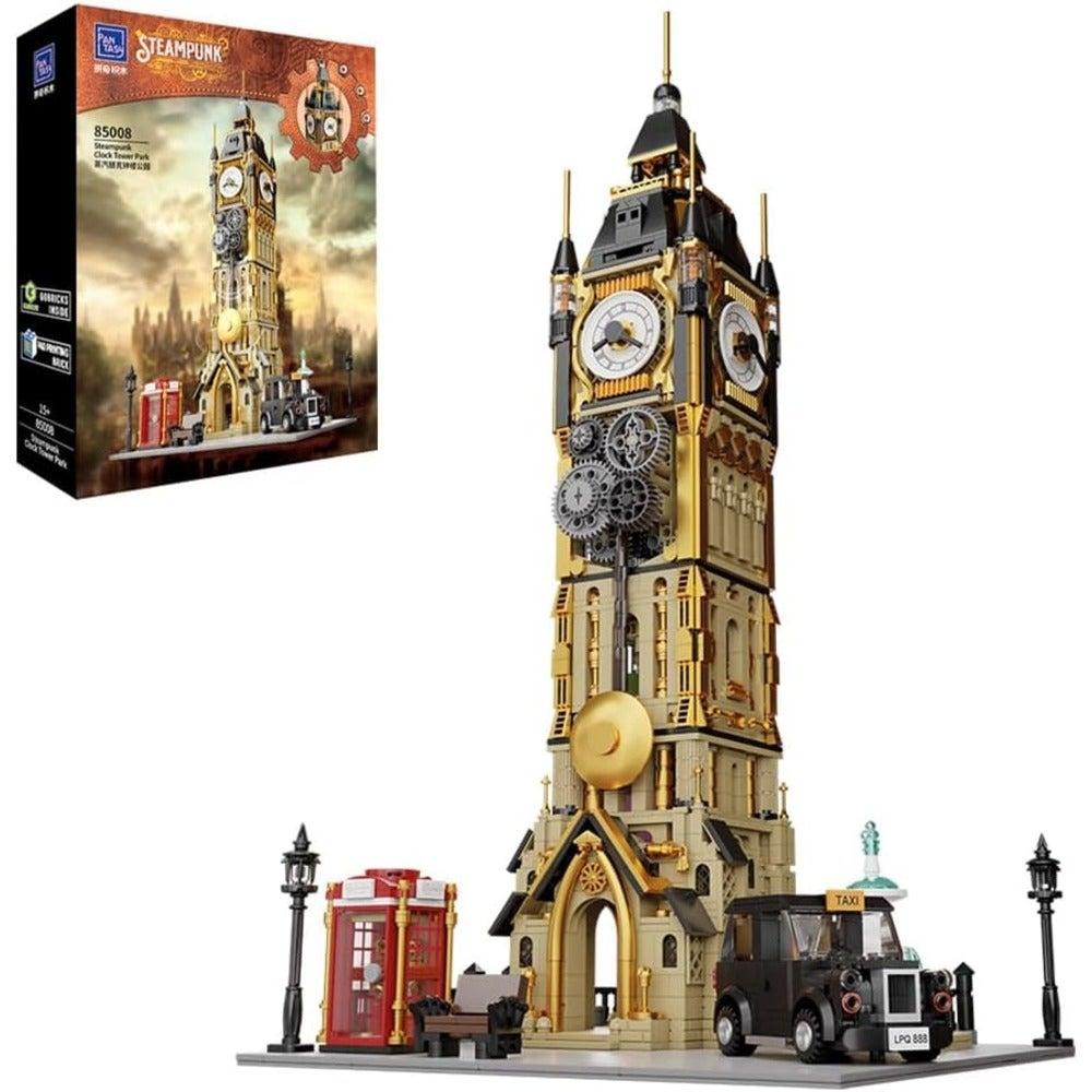 undefined Original-Steampunk Series Construction Set Steampunk Clock Tower Park 58 cm