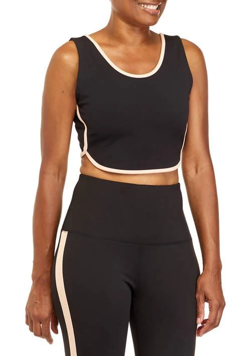 ZELOS Medium Impact Scoop Neck Sports Bra 1