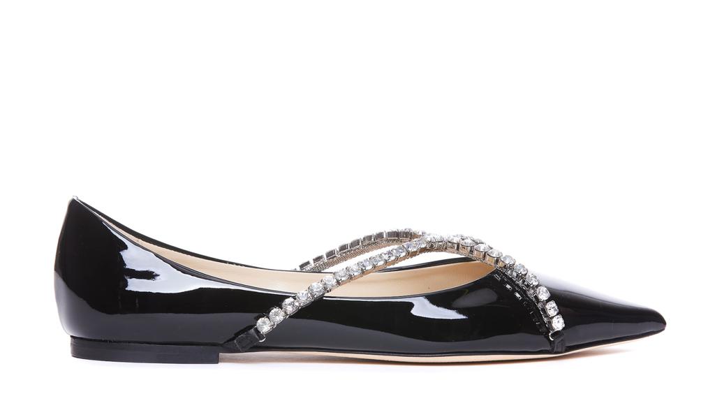Jimmy Choo Genevi Flats Black 36.5-IT - Shoes - BeyondStyle Jimmy Choo Genevi Flats Black 36.5-IT - Shoes - BeyondStyle