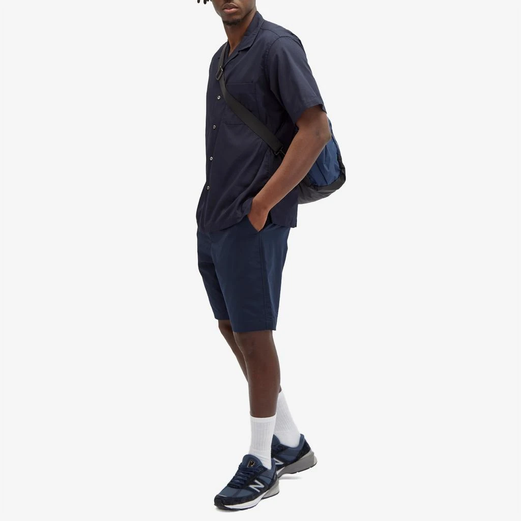 Nanamica Nanamica Short Sleeve Open Collar Panama Shirt 4