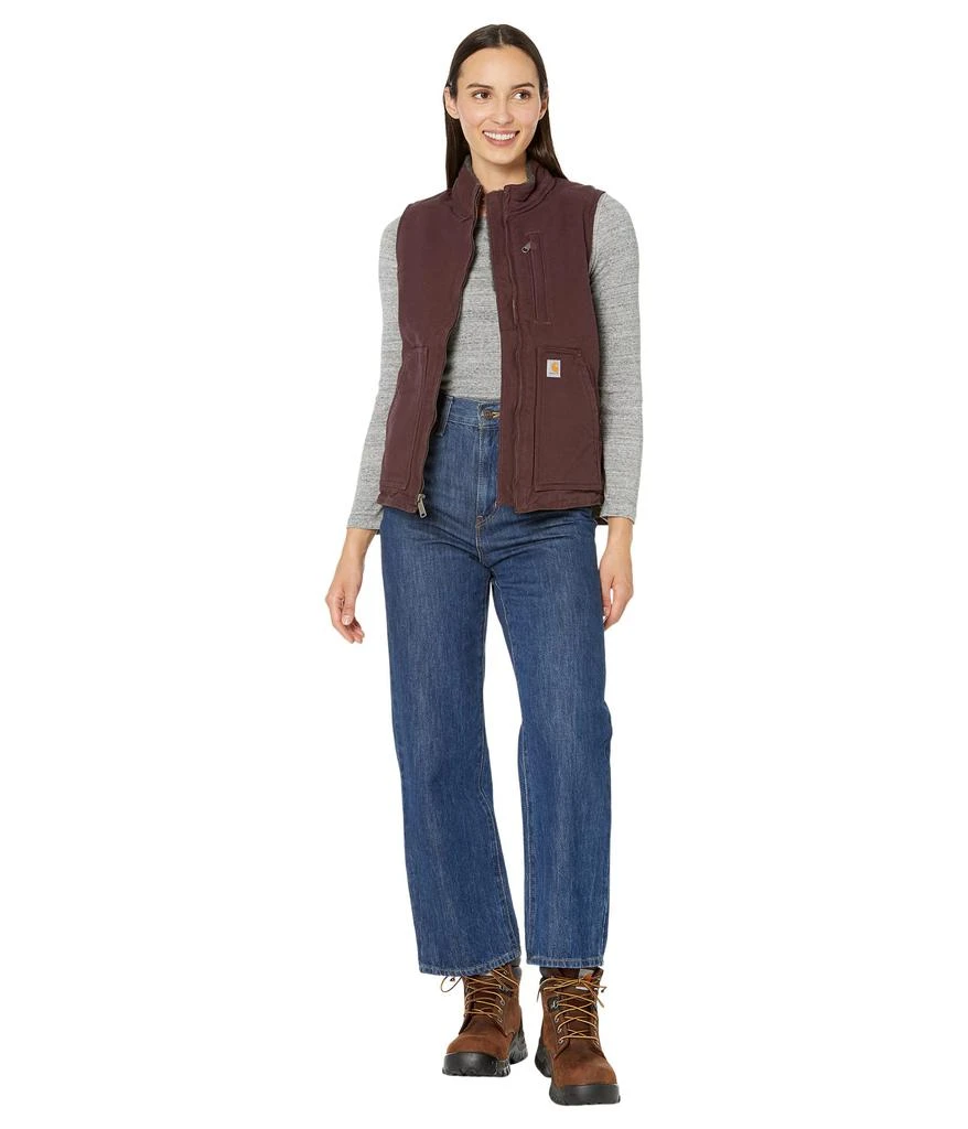 Carhartt OV277 Sherpa Lined Mock Neck Vest 4