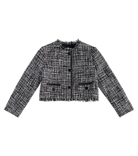 MONNALISA Bouclé jacket