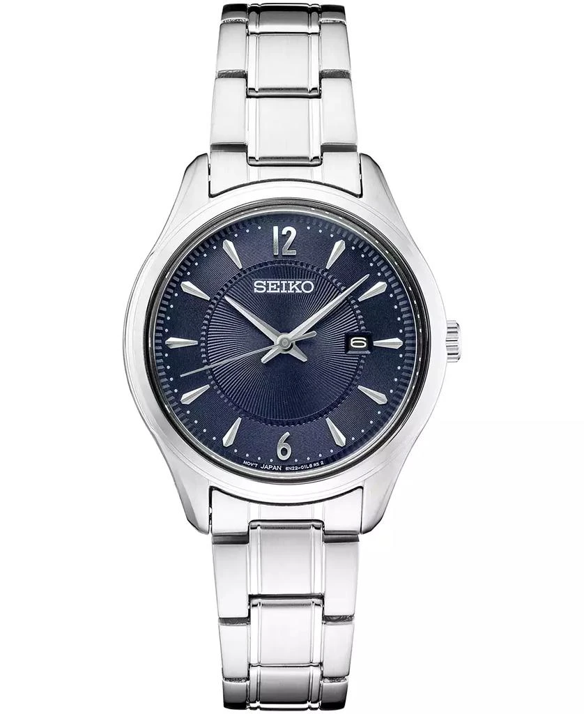 Seiko Women's Essential Stainless Steel Bracelet Watch 30mm 1