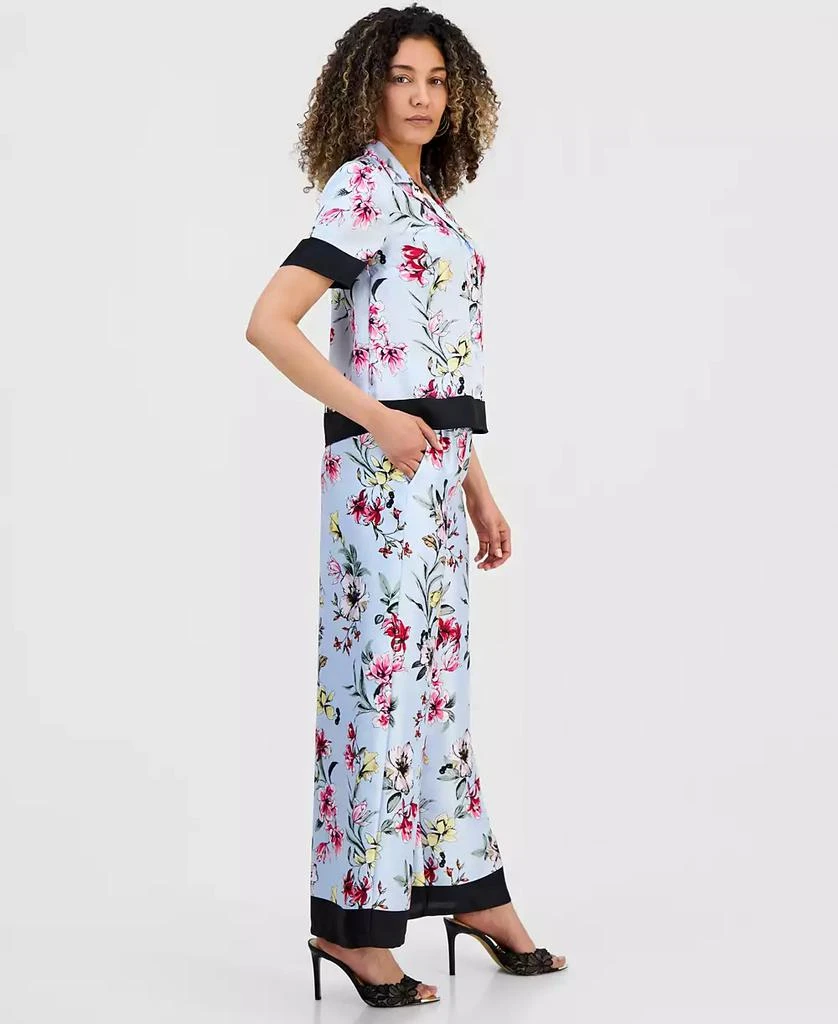 INC International Petite Twill Border-Hem Pants, Macy
s Exclusive 2