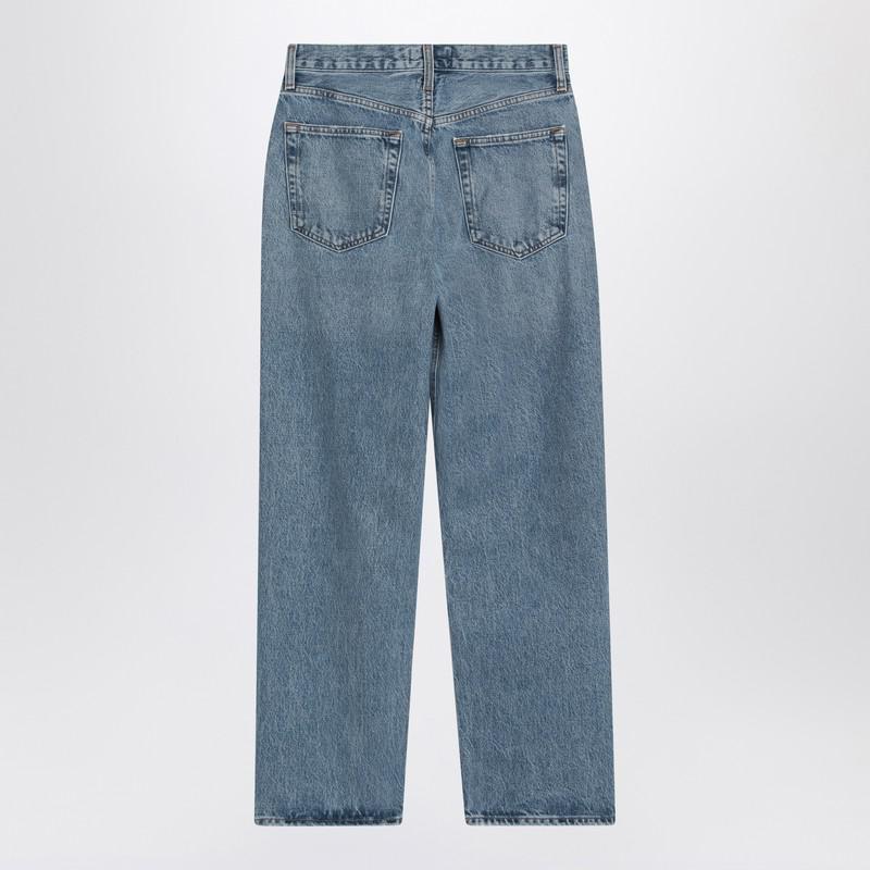 AGOLDE Agolde V-Waist Baggy Jeans Fairway Coloured