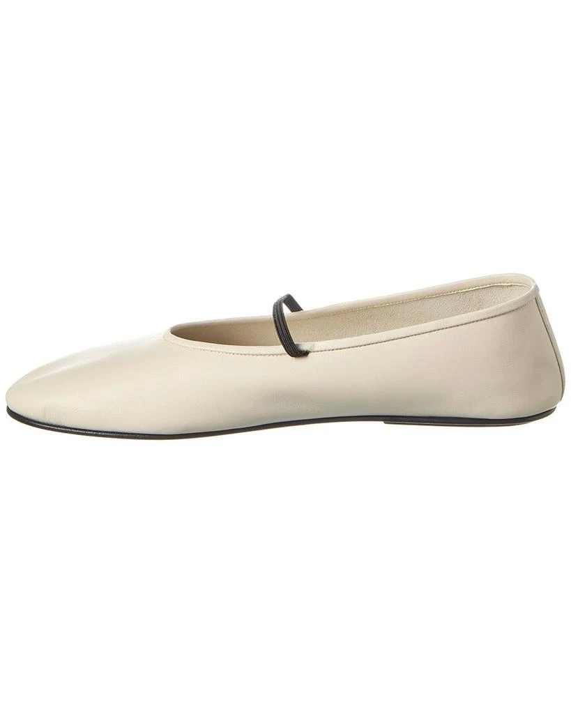 The Row Elastic Leather Ballet Flat 2