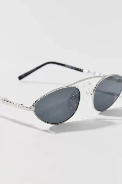 Urban Outfitters Poe Metal Cat-Eye Aviator Sunglasses 2