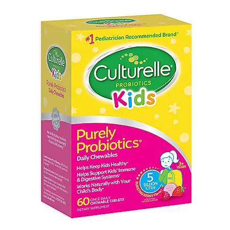 Culturelle Culturelle Kids Purely Probiotics Chewable Tablets, 60 ct.