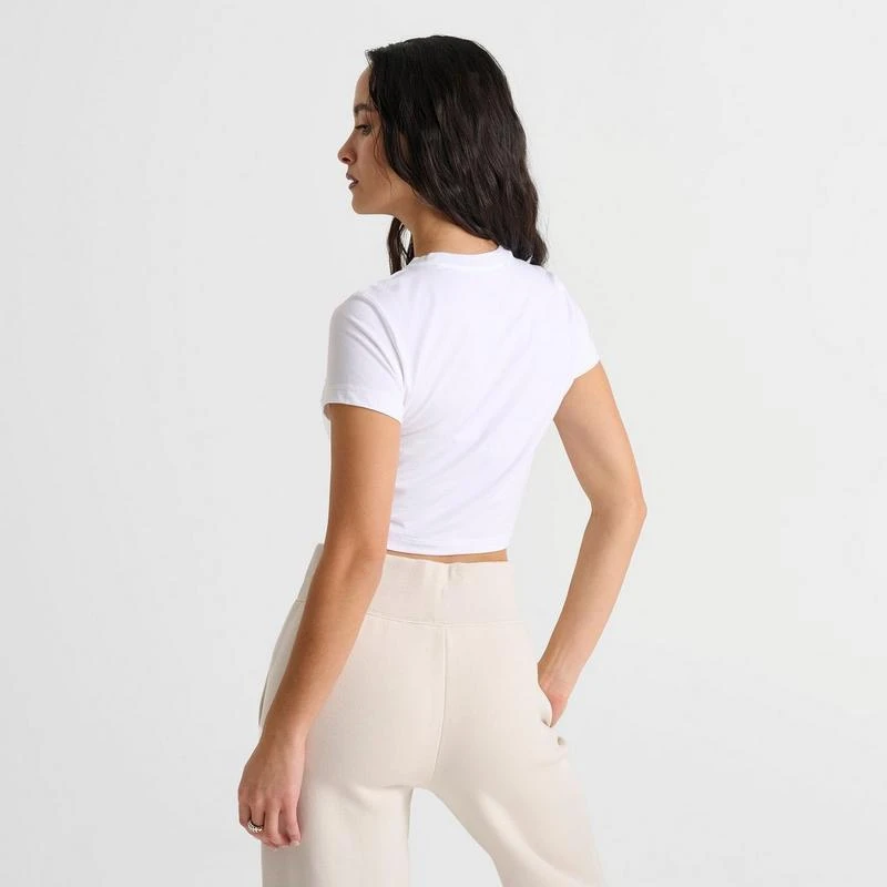 NIKE Women's Nike Sportswear Essential Slim Crop T-Shirt 4