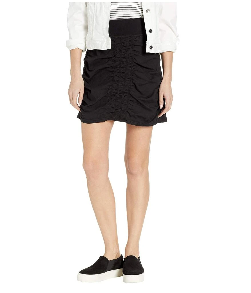 XCVI Wearables Solid Trace Skirt 1
