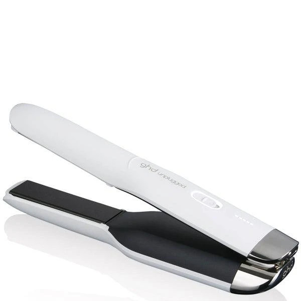 ghd ghd Unplugged Styler - Cordless Flat Iron (White) 1