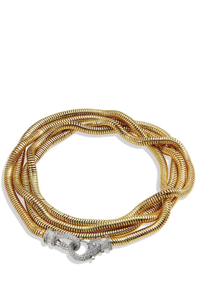 Savvy Cie Jewels Gold Plated double necklace