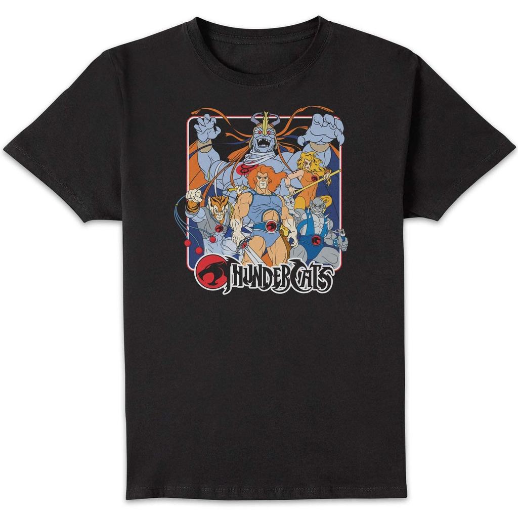 Thundercats Thundercats Classic Lineup Unisex T-Shirt - Black