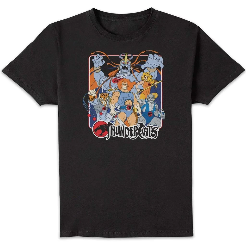 Thundercats Thundercats Classic Lineup Unisex T-Shirt - Black 1