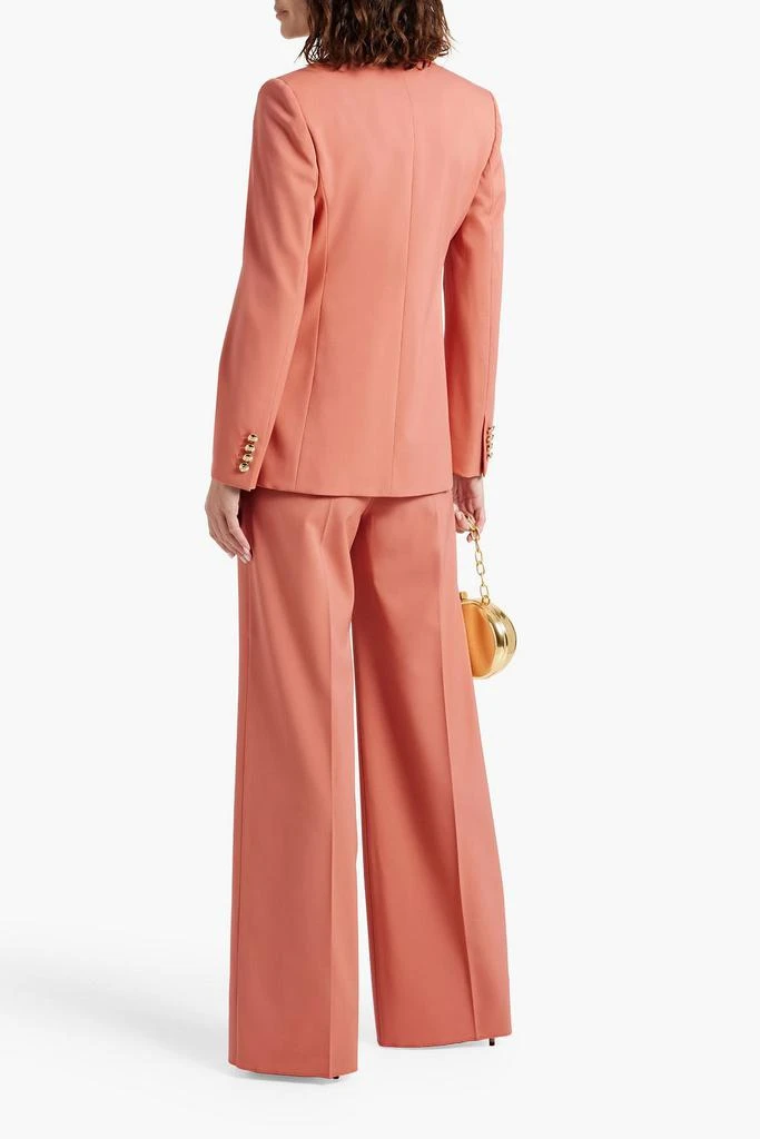 Max Mara Double-breasted wool-blend twill blazer 3