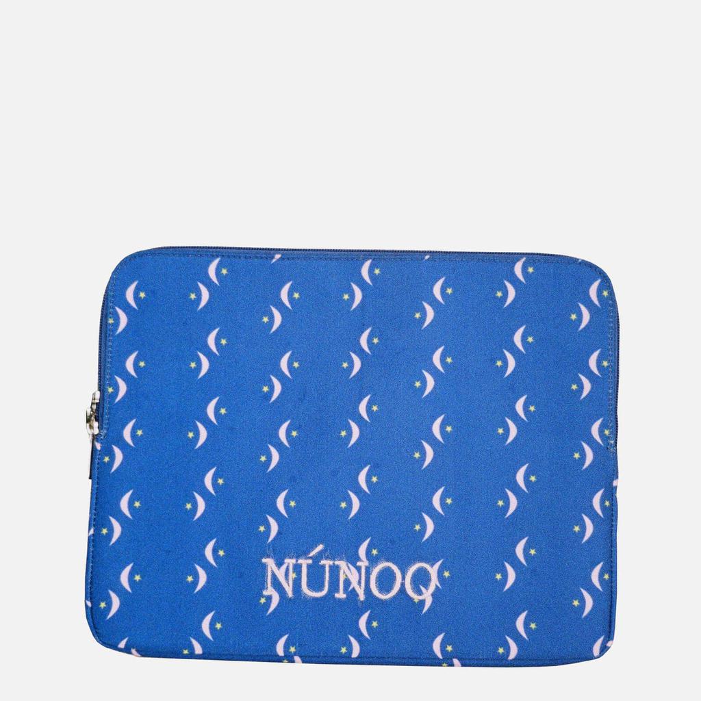 Nunoo Núnoo Moon Print Recycled Canvas Laptop Bag
