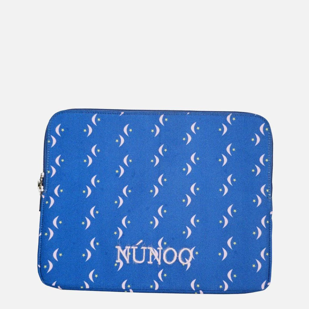Nunoo Núnoo Moon Print Recycled Canvas Laptop Bag 1