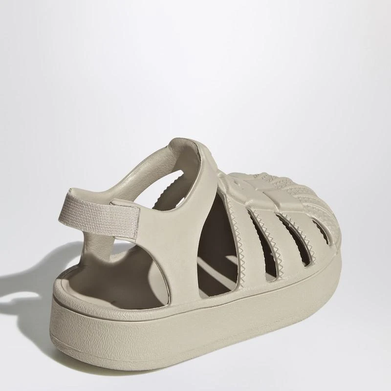 Adidas Beige Superstar sandals 4