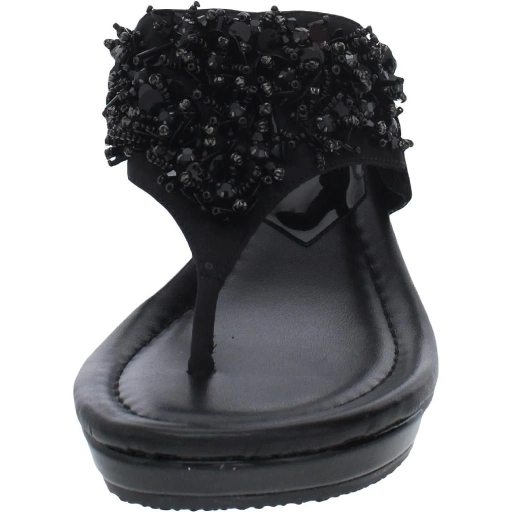 Donald J Pliner Womens Embellished Slip-On Flip-Flops 3